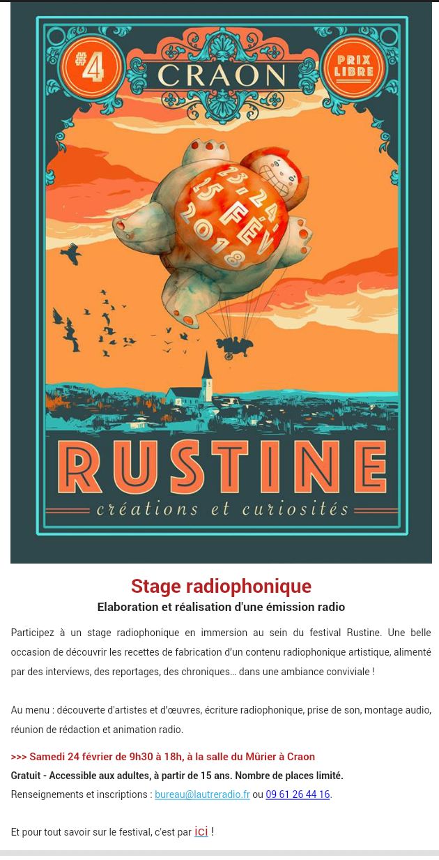festival rustine